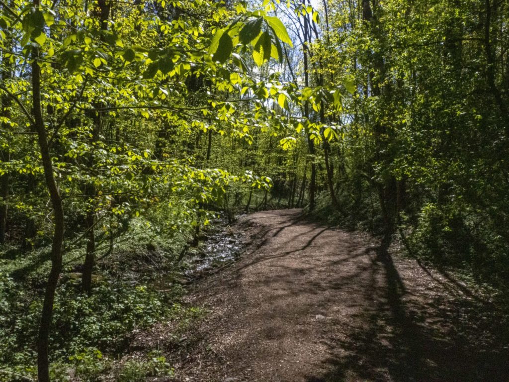 Øvre del av Bekkedalen med Mærradalsbekken