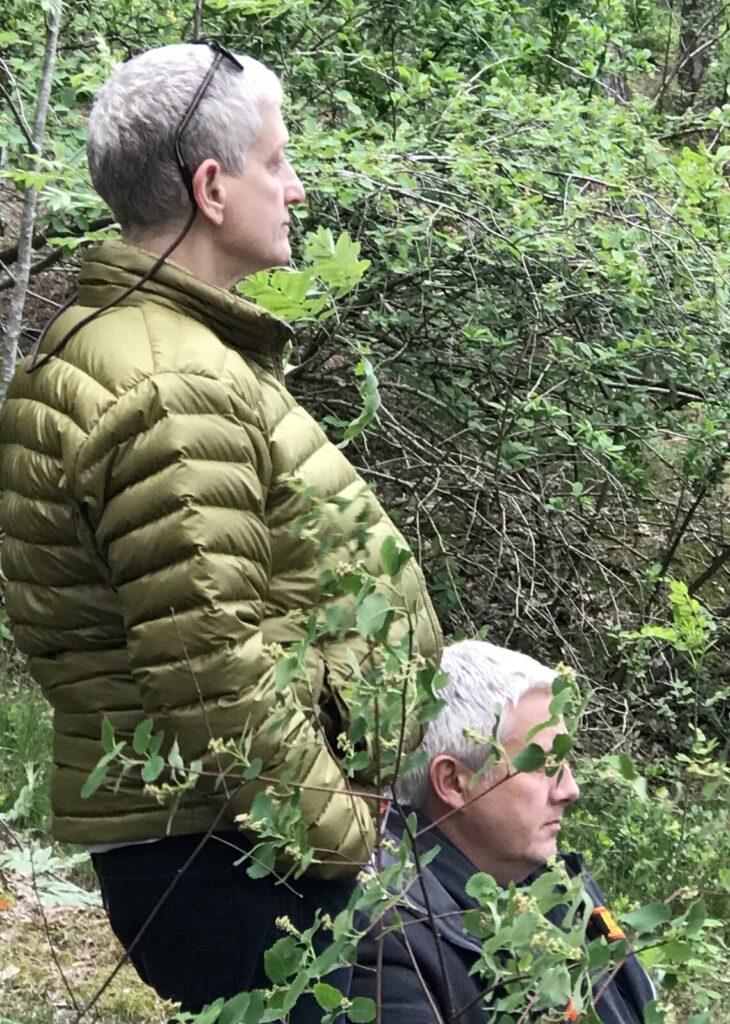 Roni Horn på åpningen i Ekebergparken 2019.