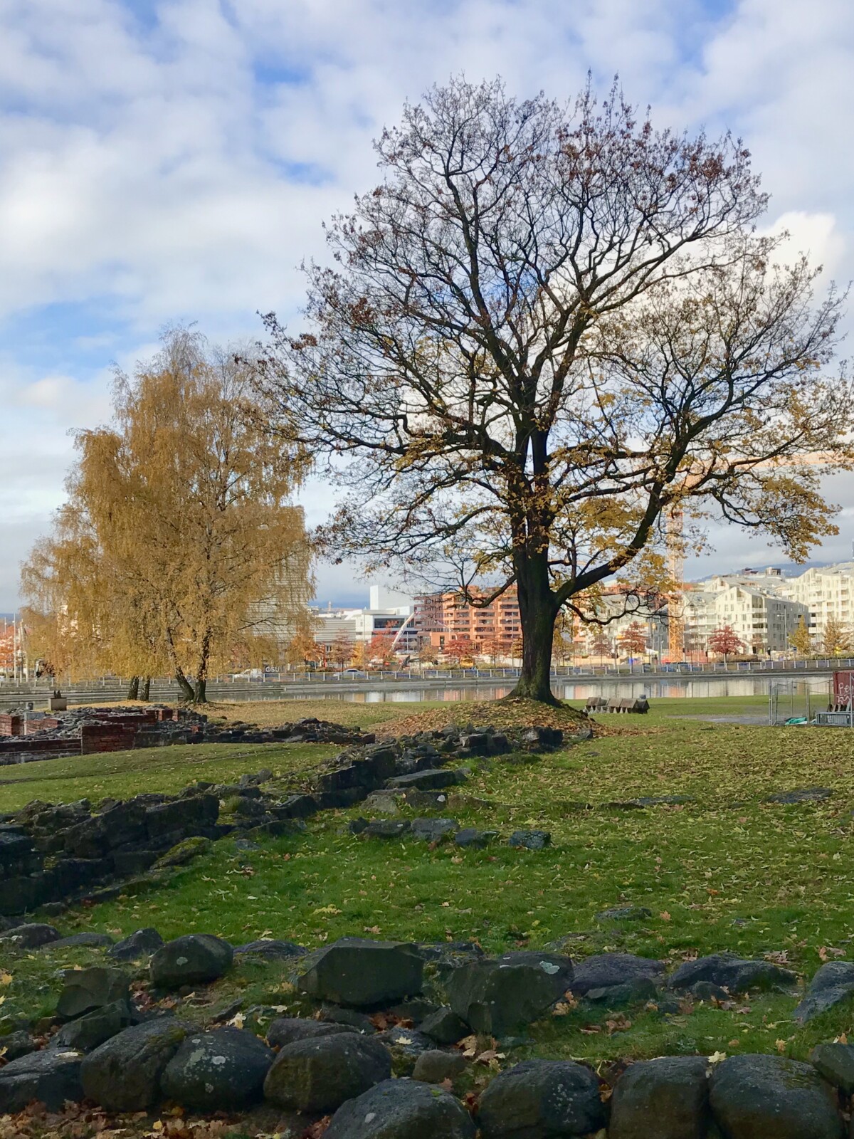 Middelalderparken i gamle Oslo
