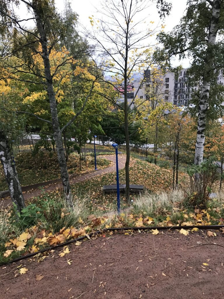 Minneparken: Dette er et fint sted